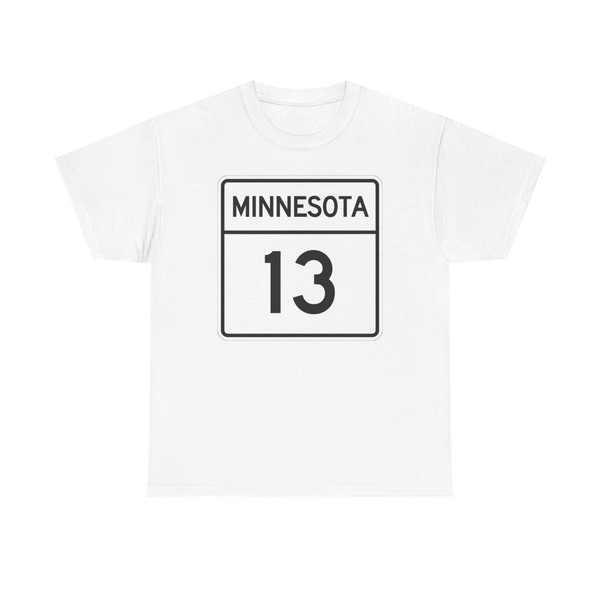MN-13 1948 (Minnesota) (Road Sign) T-Shirt