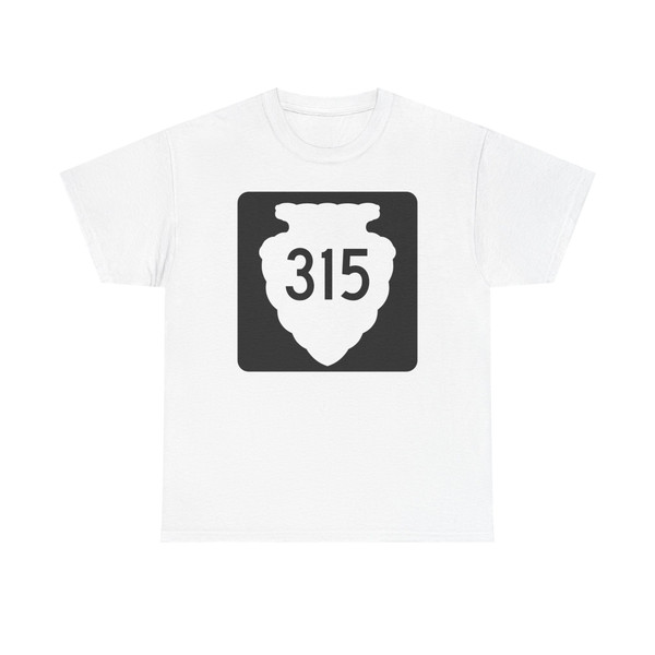 MT-sec-315 (Montana) (Road Sign) T-Shirt