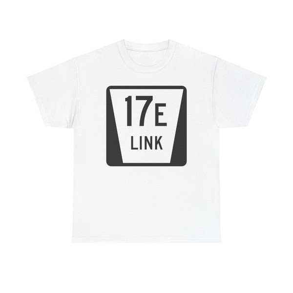N LINK 17E (Nebraska) (Road Sign) T-Shirt