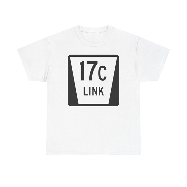 N LINK 17C (Nebraska) (Road Sign) T-Shirt