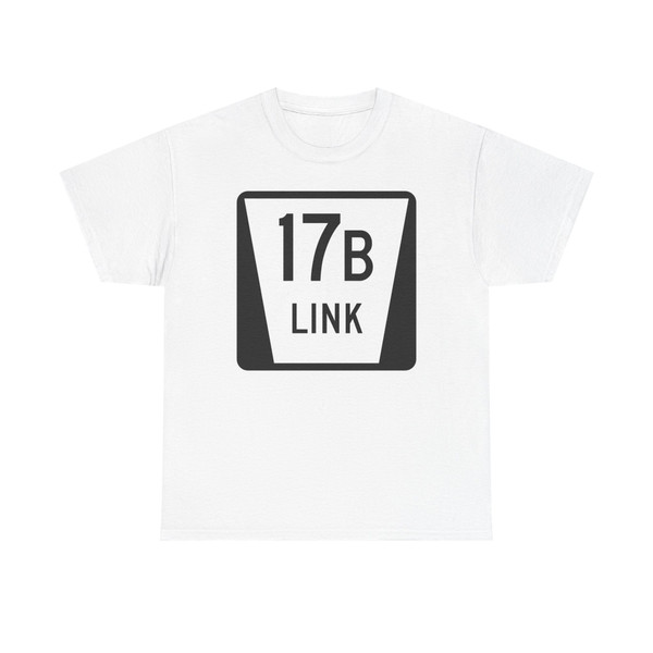 N LINK 17B (Nebraska) (Road Sign) T-Shirt