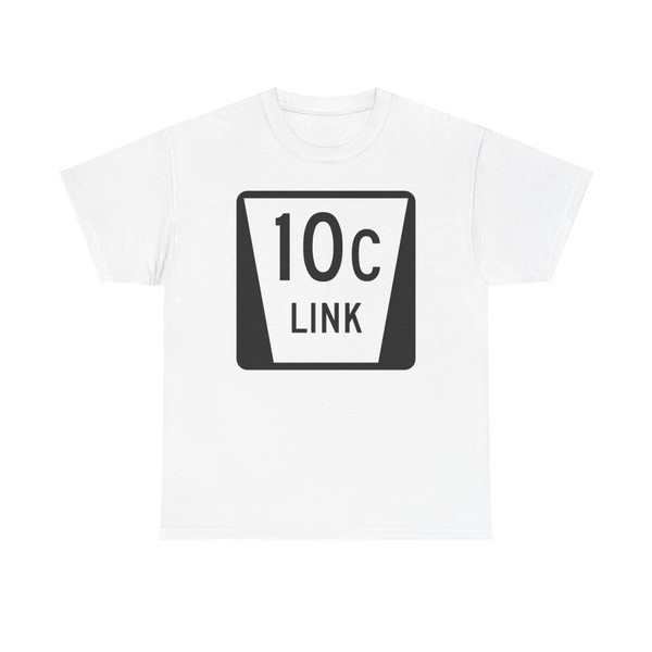N LINK 10C (Nebraska) (Road Sign) T-Shirt