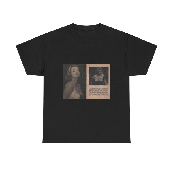 Anita Ekberg #337 - That Girl Anita Pocket Mag. '55 (Vintage Female Icons) T-Shirt