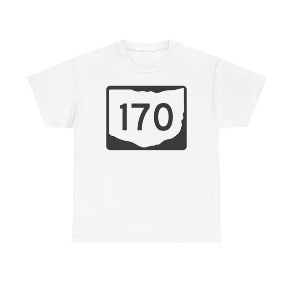 OH-170 (Ohio) (Road Sign) T-Shirt