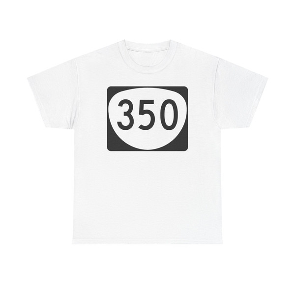 OR 350 (Oregon) (Road Sign) T-Shirt