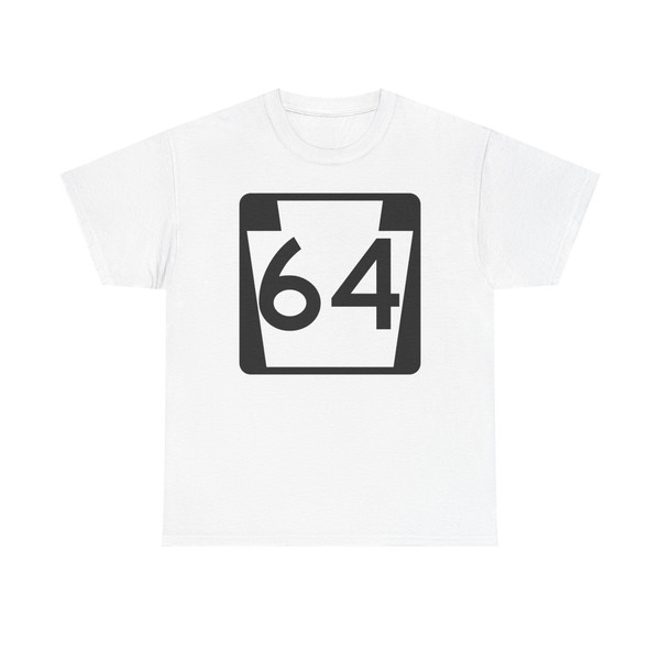 PA-64 (Pennsylvania) (Road Sign) T-Shirt
