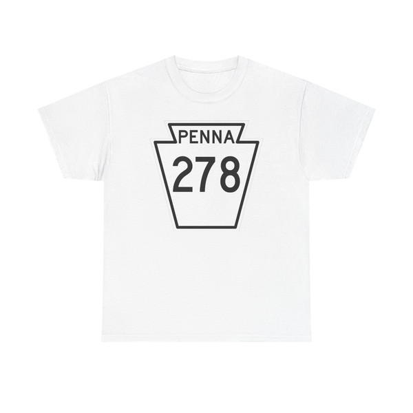 PA-278 1948 (Pennsylvania) (Road Sign) T-Shirt