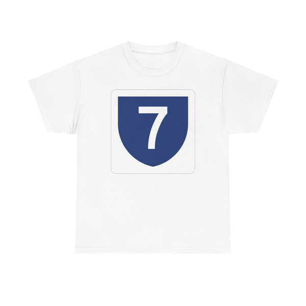 PR primary 7 (Puerto Rico) (Road Sign) T-Shirt