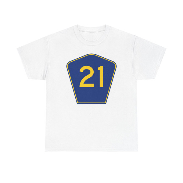 PR secondary 21 (Puerto Rico) (Road Sign) T-Shirt
