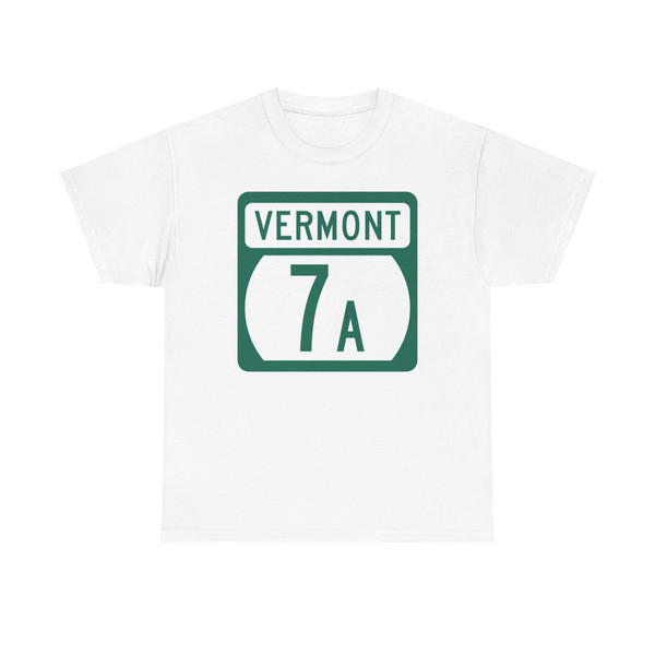 Vermont 7A (Vermont) (Road Sign) T-Shirt