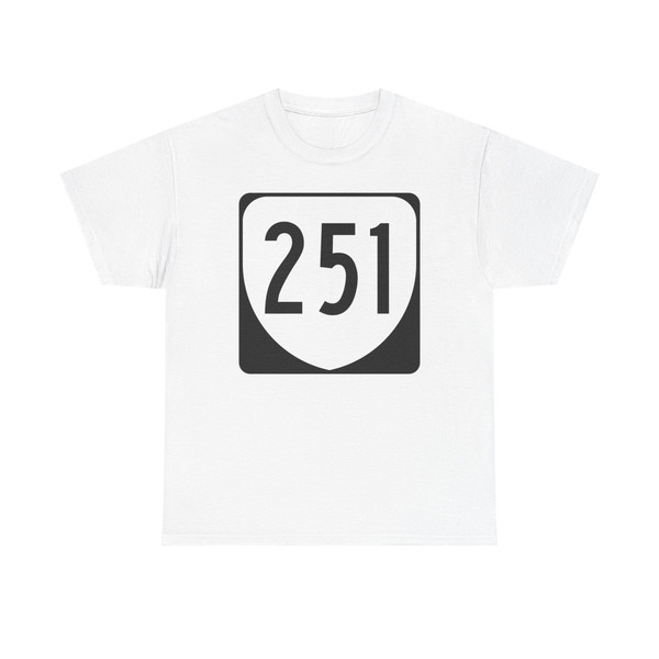 Virginia 251 1980 (Virginia) (Road Sign) T-Shirt