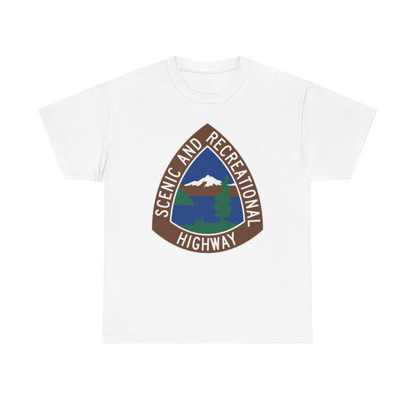 WA Scenic and Recreational Highway (Washington) (Road Sign) T-Shirt