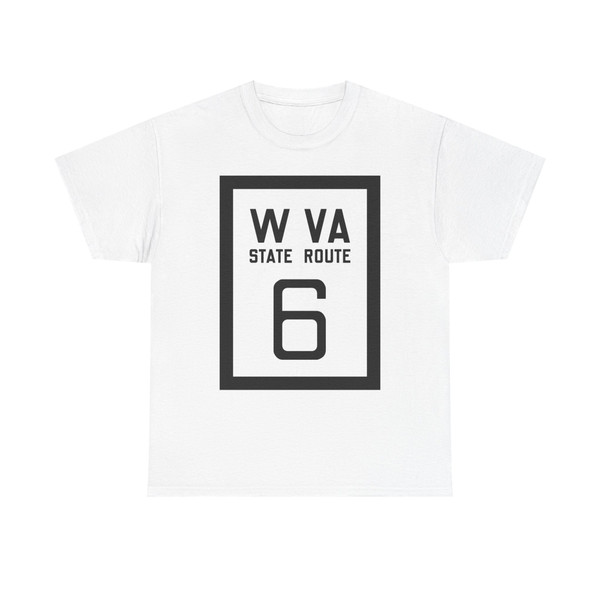 WV-6 1922 (Virginia) (Road Sign) T-Shirt