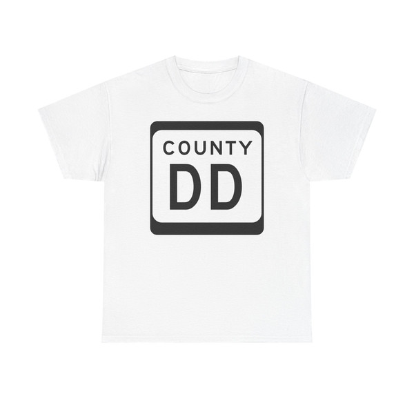 WIS County DD (Wisconsin) (Road Sign) T-Shirt