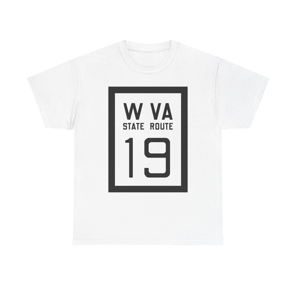 WV-19 1922 (Virginia) (Road Sign) T-Shirt