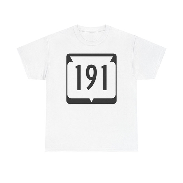 WIS 191 (Wisconsin) (Road Sign) T-Shirt