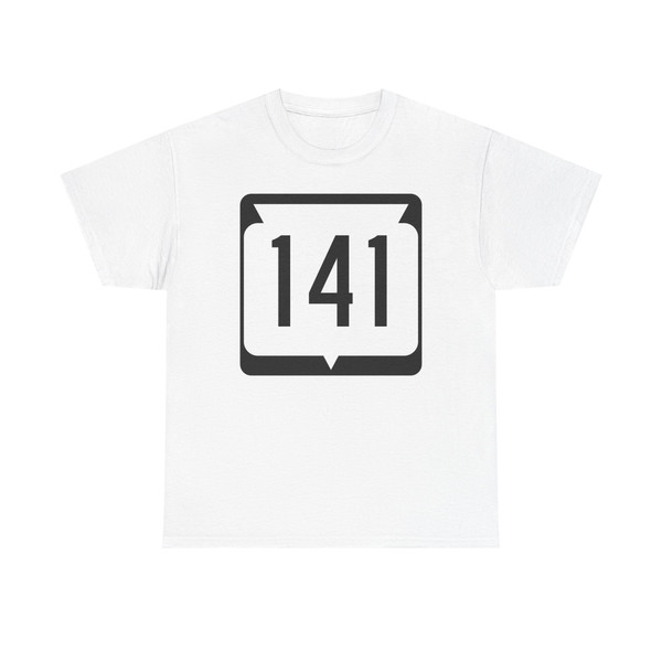 WIS 141 (Wisconsin) (Road Sign) T-Shirt