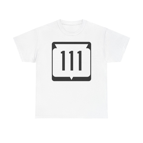 WIS 111 (Wisconsin) (Road Sign) T-Shirt