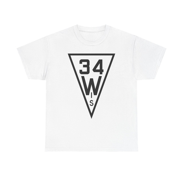 WIS 34 1927 (Wisconsin) (Road Sign) T-Shirt