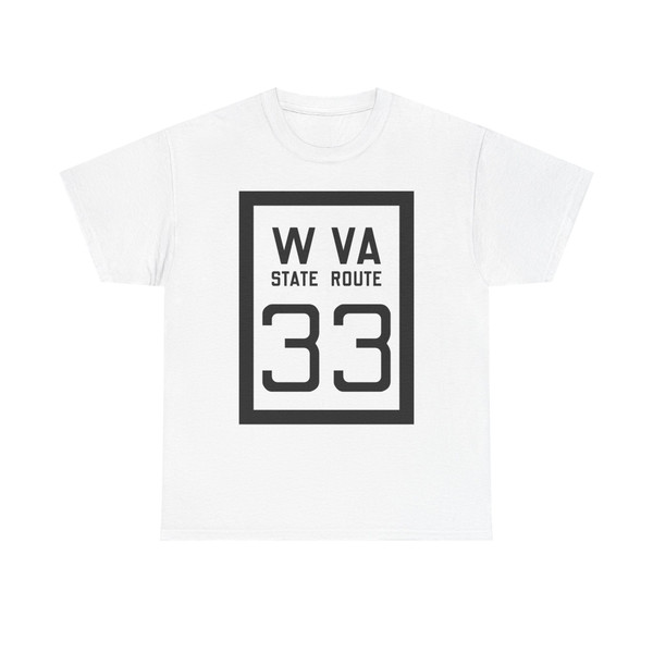 WV-33 1922 (Virginia) (Road Sign) T-Shirt