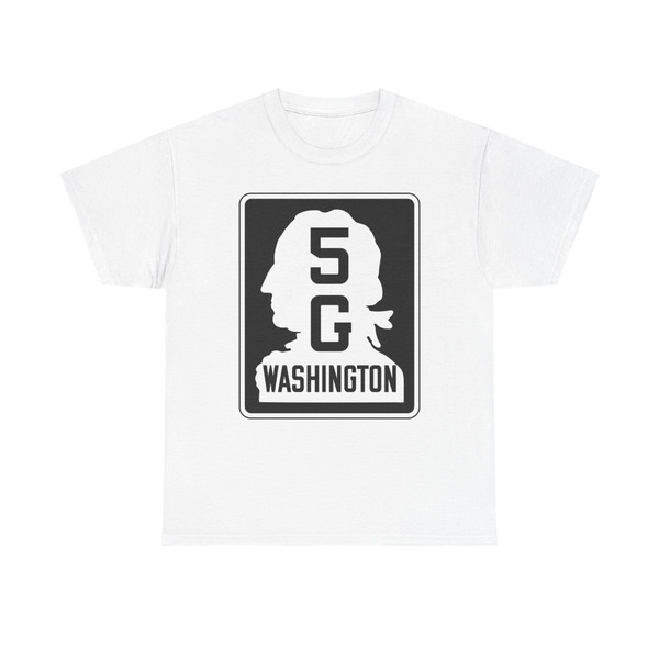 WA-SSH5-G (Washington) (Road Sign) T-Shirt