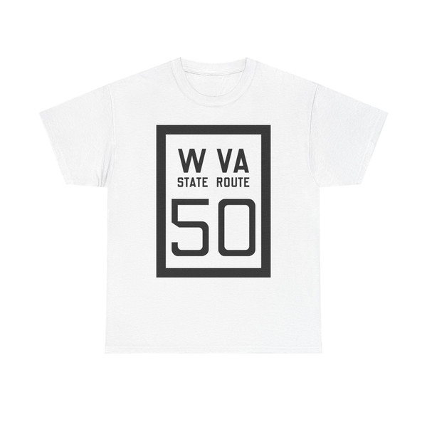 WV-50 1922 (Virginia) (Road Sign) T-Shirt