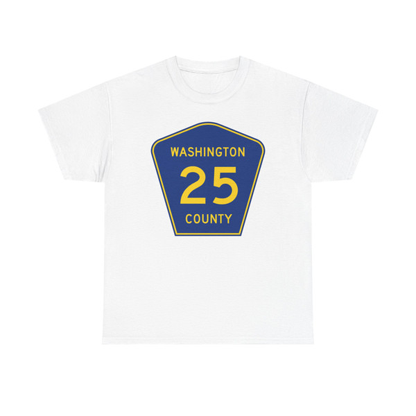 Washington County Route 25 MN (Minnesota) (Road Sign) T-Shirt