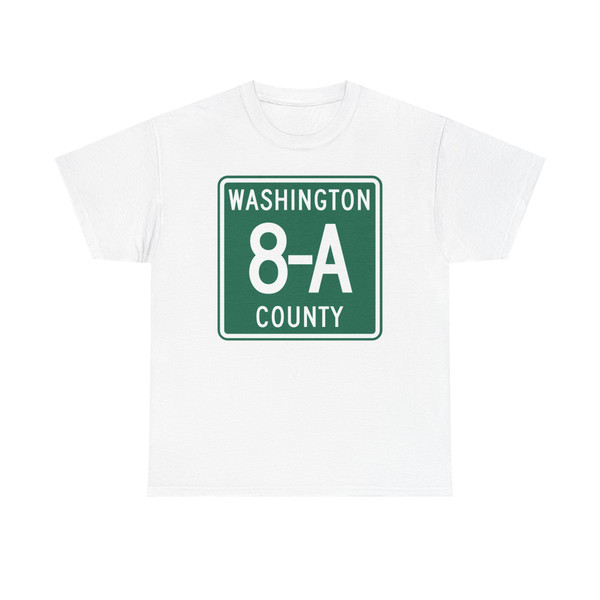 Washington County Route 8A OH (Ohio) (Road Sign) T-Shirt