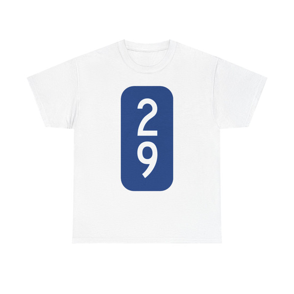 Warren County 29 NY tab (New York) (Road Sign) T-Shirt