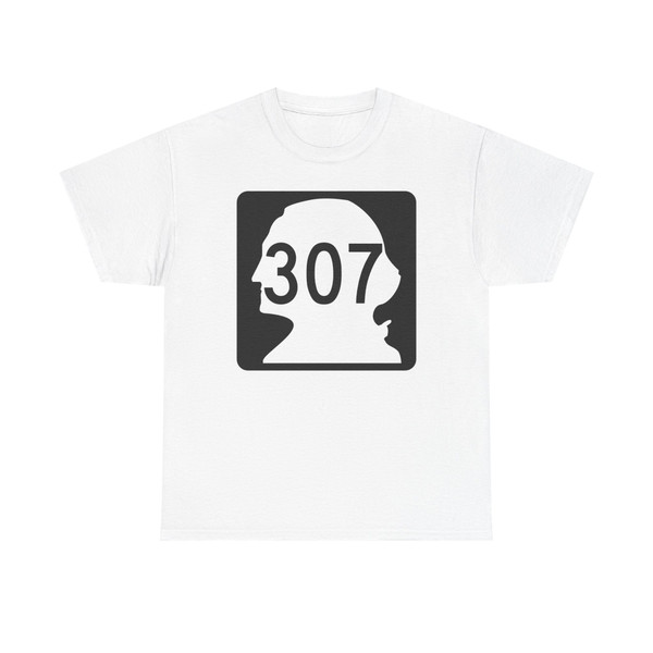 WA-307 (Washington) (Road Sign) T-Shirt