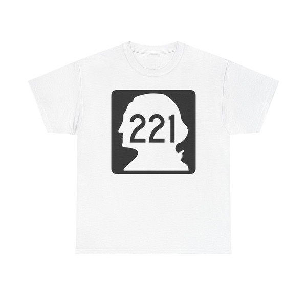 WA-221 (Washington) (Road Sign) T-Shirt