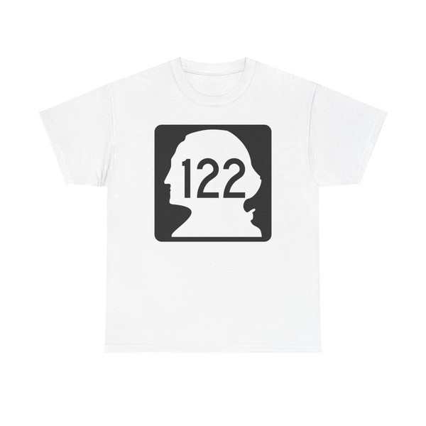 WA-122 (Washington) (Road Sign) T-Shirt