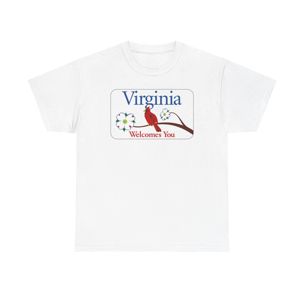 Virginia I-V1 (Virginia) (Road Sign) T-Shirt