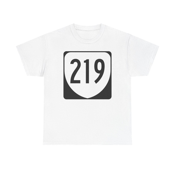 Virginia 219 1980 (Virginia) (Road Sign) T-Shirt
