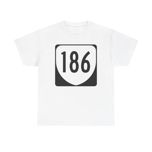Virginia 186 1980 (Virginia) (Road Sign) T-Shirt