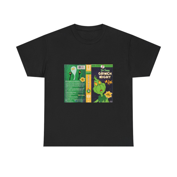 DR SEUSS GRINCH NIGHT (VHS COVER) T-Shirt