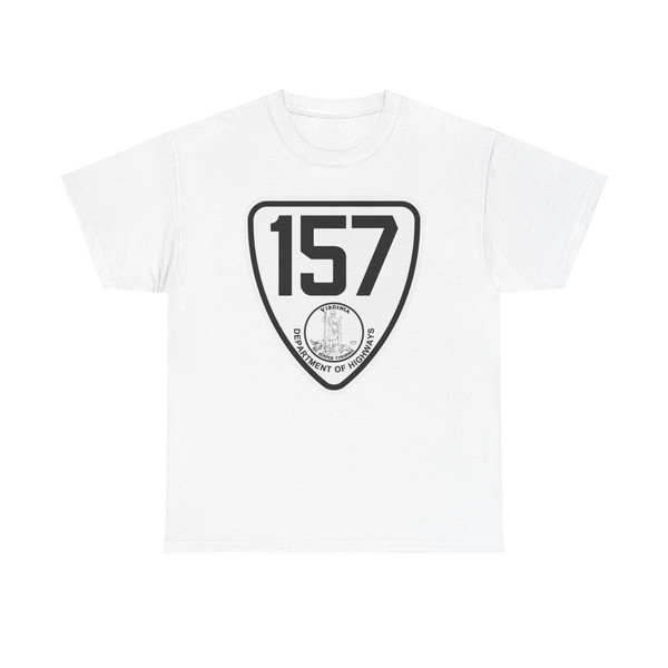 Virginia 157 1924 (Virginia) (Road Sign) T-Shirt