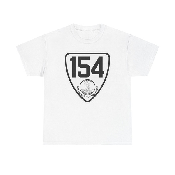 Virginia 154 1924 (Virginia) (Road Sign) T-Shirt