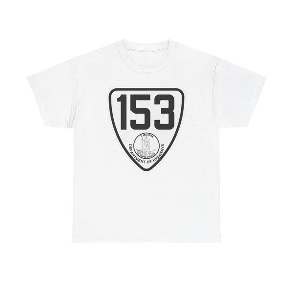 Virginia 153 1924 (Virginia) (Road Sign) T-Shirt