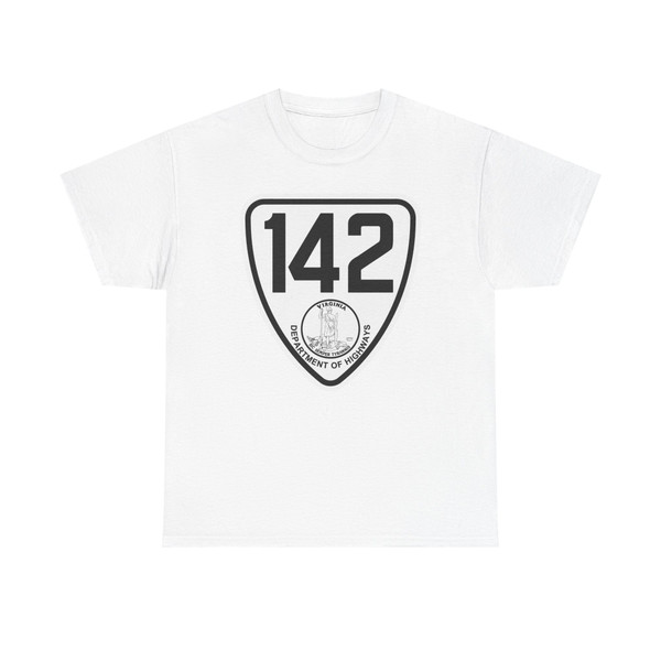 Virginia 142 1924 (Virginia) (Road Sign) T-Shirt