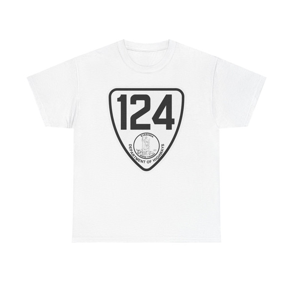 Virginia 124 1924 (Virginia) (Road Sign) T-Shirt