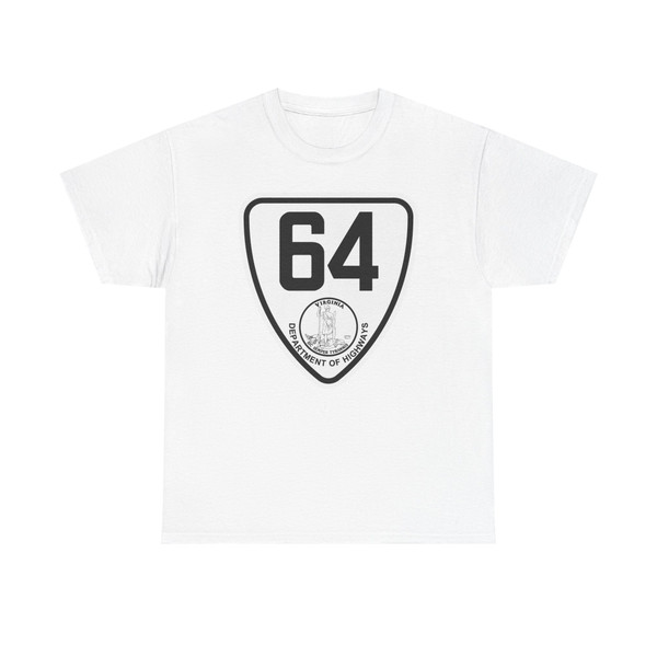 Virginia 64 1924 (Virginia) (Road Sign) T-Shirt