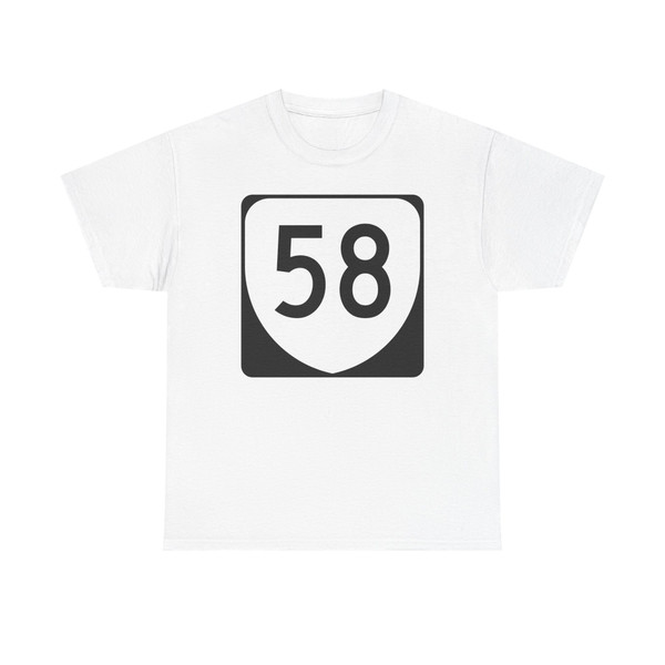 Virginia 58 (Virginia) (Road Sign) T-Shirt