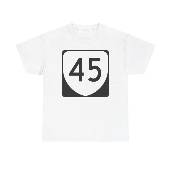 Virginia 45 (Virginia) (Road Sign) T-Shirt