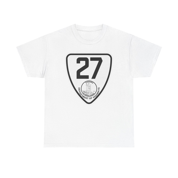 Virginia 27 1924 (Virginia) (Road Sign) T-Shirt