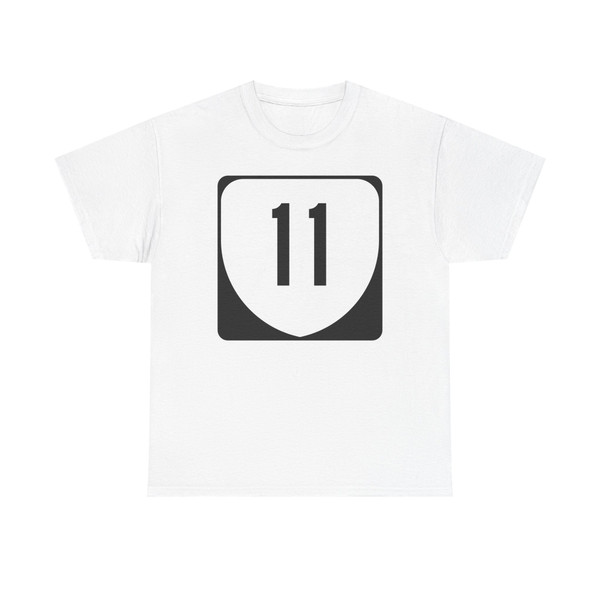 Virginia 11 (Virginia) (Road Sign) T-Shirt
