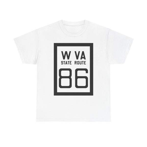 WV-86 1922 (Virginia) (Road Sign) T-Shirt