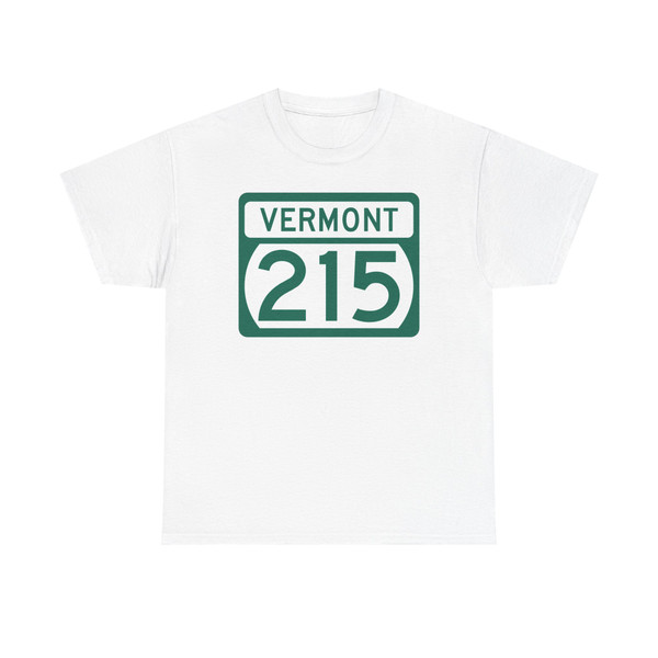 Vermont 215 (Vermont) (Road Sign) T-Shirt