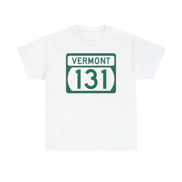 Vermont 131 (Vermont) (Road Sign) T-Shirt