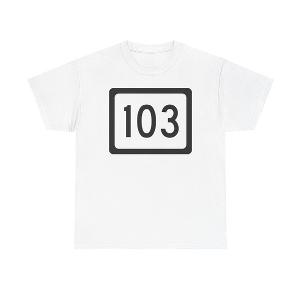 WV-103 (Virginia) (Road Sign) T-Shirt